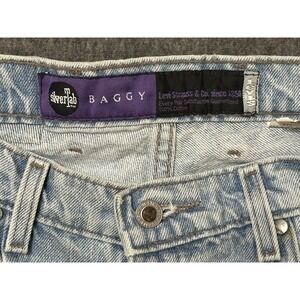 Levi's SilverTab Jeans Men's 34x30 Baggy Fit Light Wash Y2K Vintage 90s Denim